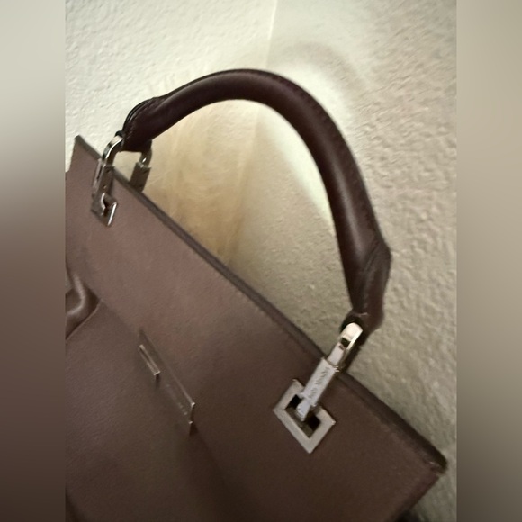 Michael Kors Navy and Taupe Satchels - Picture 4 of 7